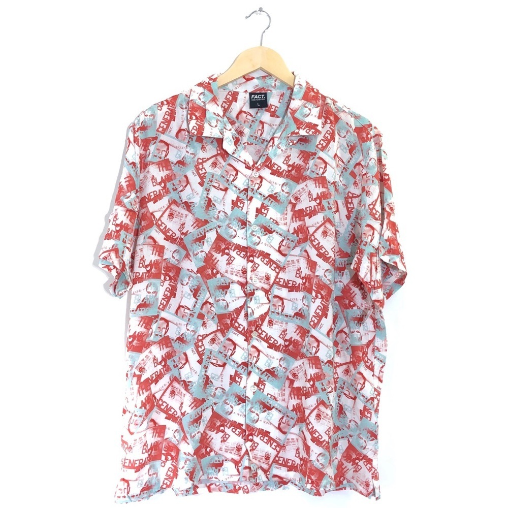 Nordstrom Fact. Made To Destroy Men’s Blank Generation Button Down Shirt Top L